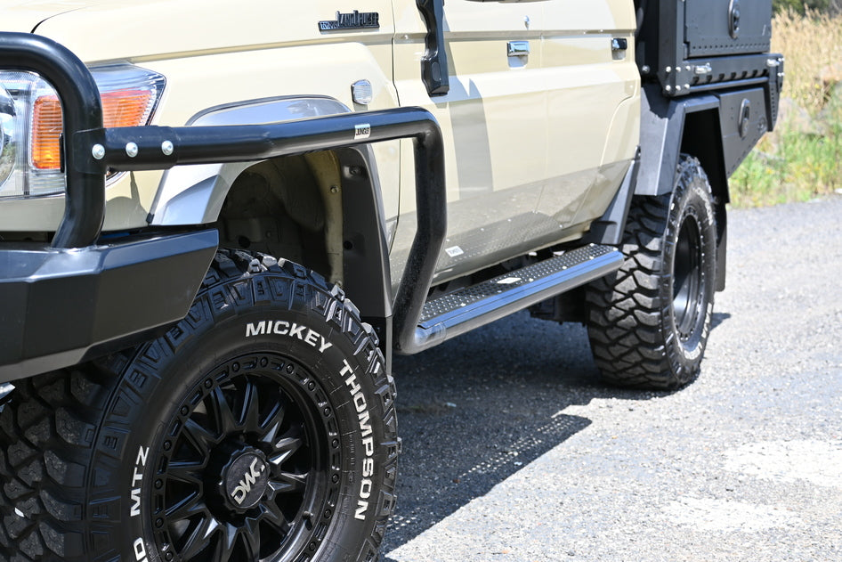 Side Rails Toyota Landcruiser 79 Series | Jungle 4x4